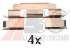 A.B.S. 1249Q Accessory Kit, disc brake pads